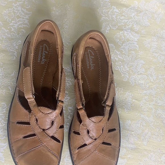 Clark’s Bendables Loafer 39337 Hook Loop Tan - Picture 10 of 16